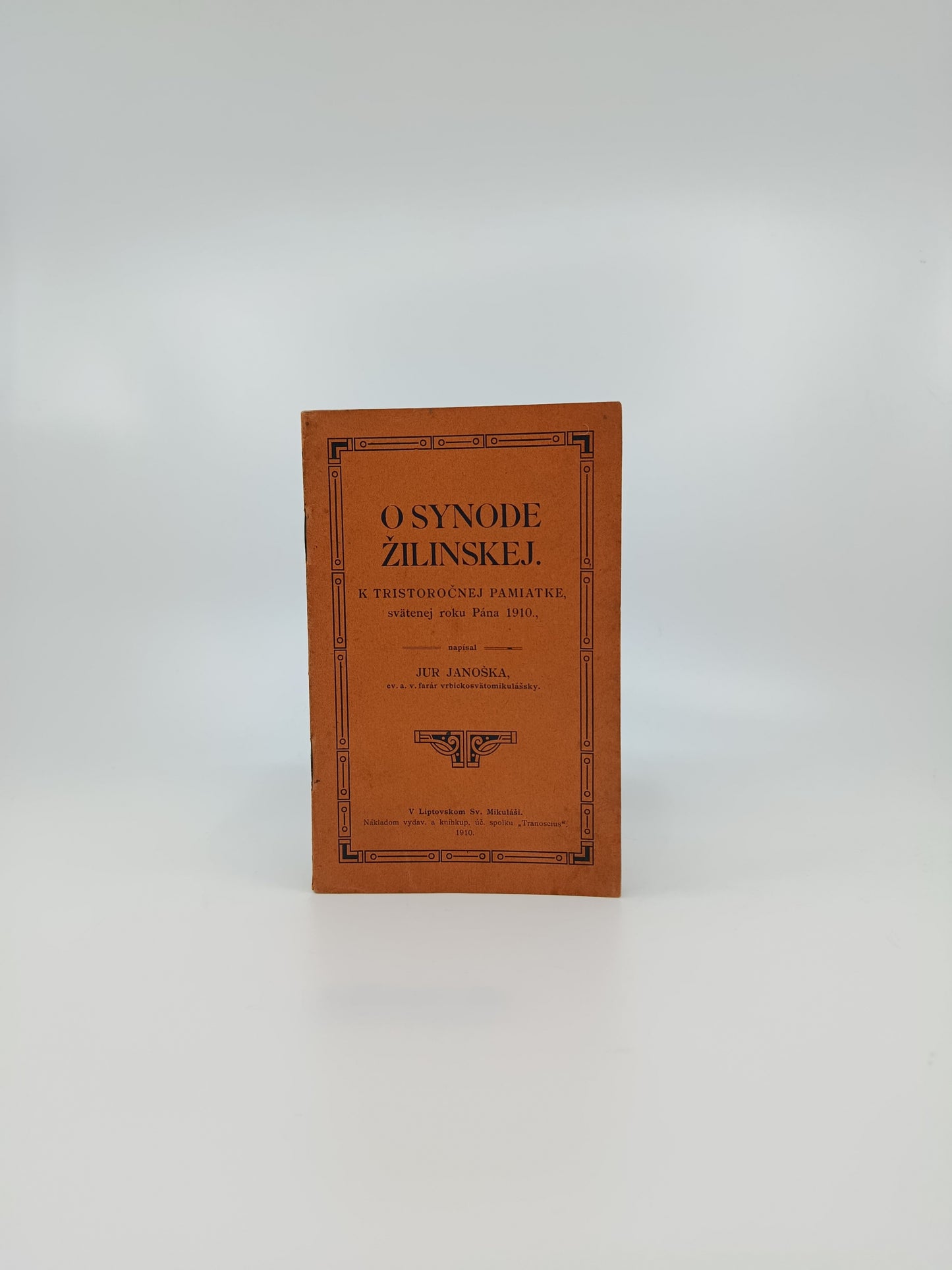 Jur Janoška – O synode žilinskej