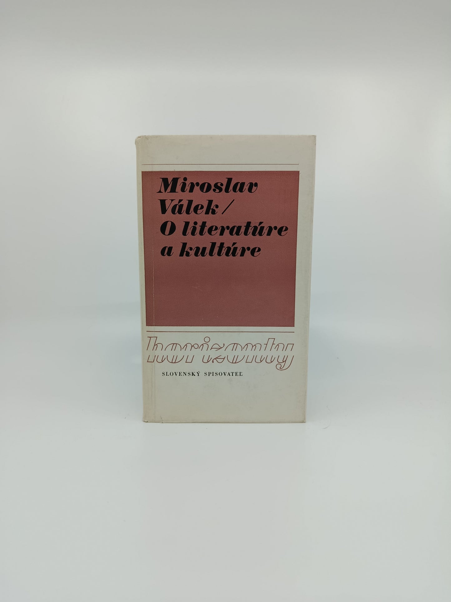 📚 Miroslav Válek – O literatúre a kultúre