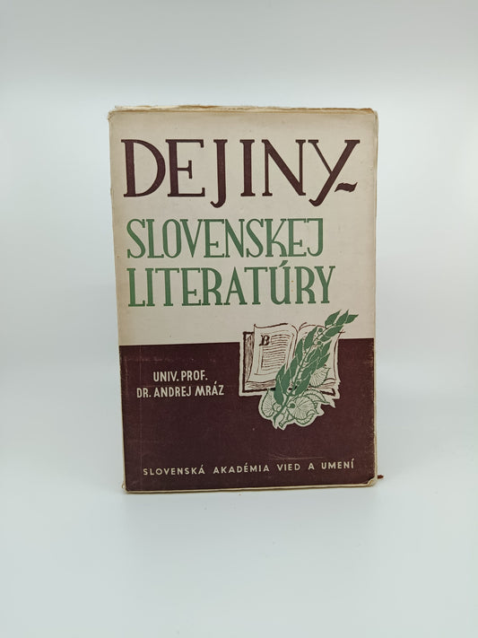 Andrej Mráz – Dejiny slovenskej literatúry