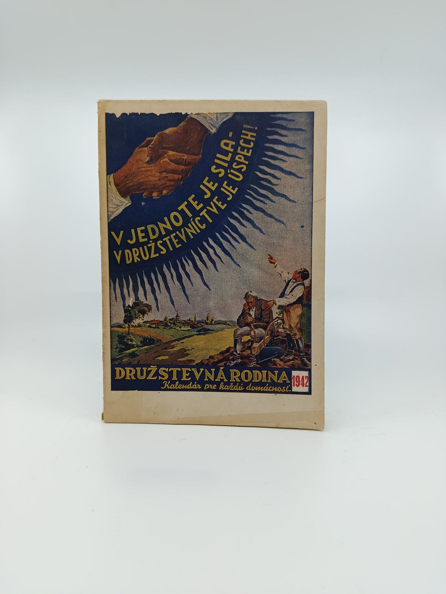 Družstevná rodina – Kalendár pre každú domácnosť 1942 🤝🌾