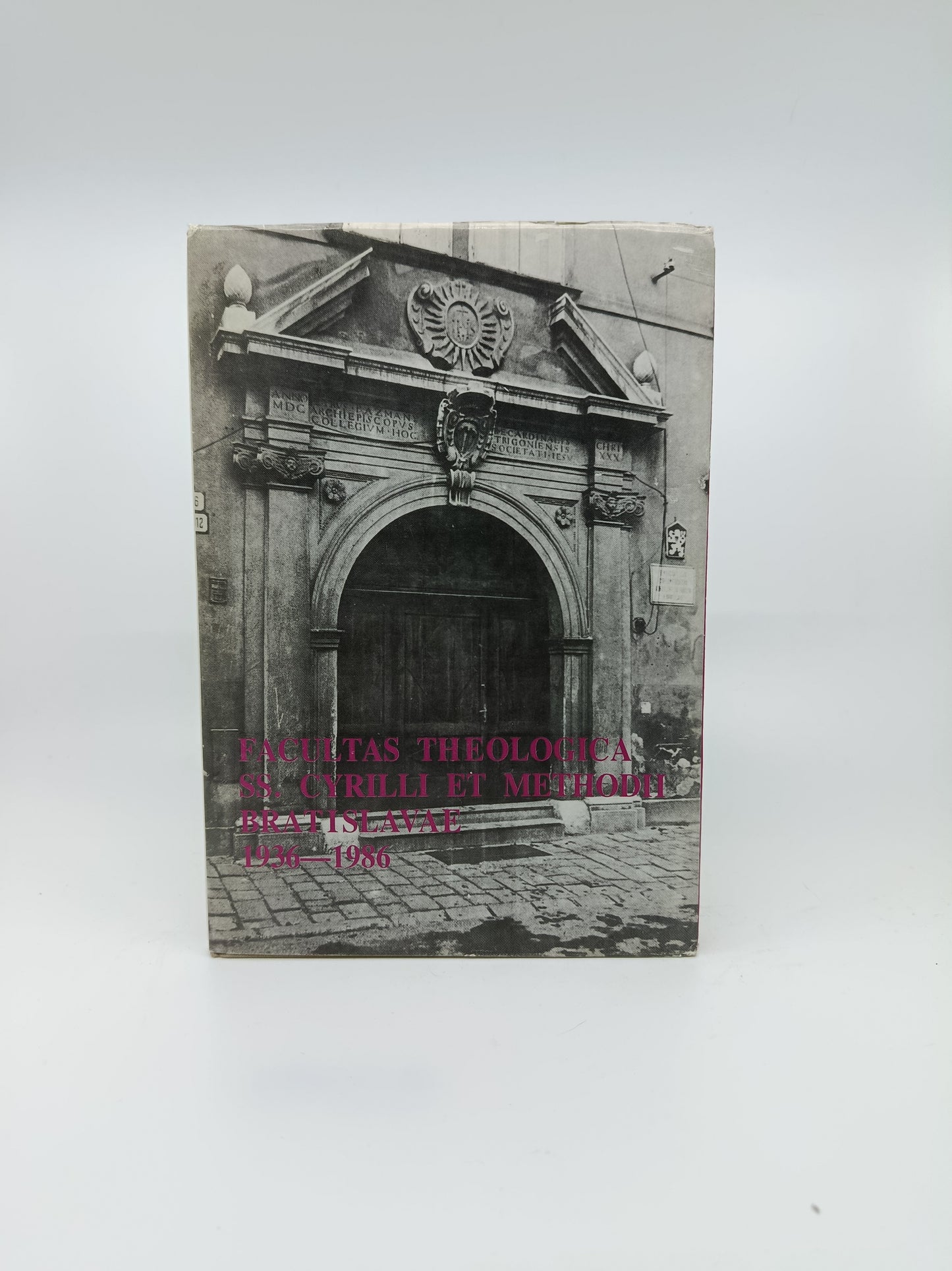 Facultas theologica ss. Cyrilli et Methodii Bratislavae 1936–1986