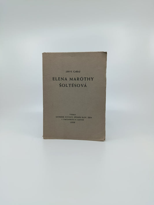 Ján K. Garaj – Elena Maróthy Šoltésová