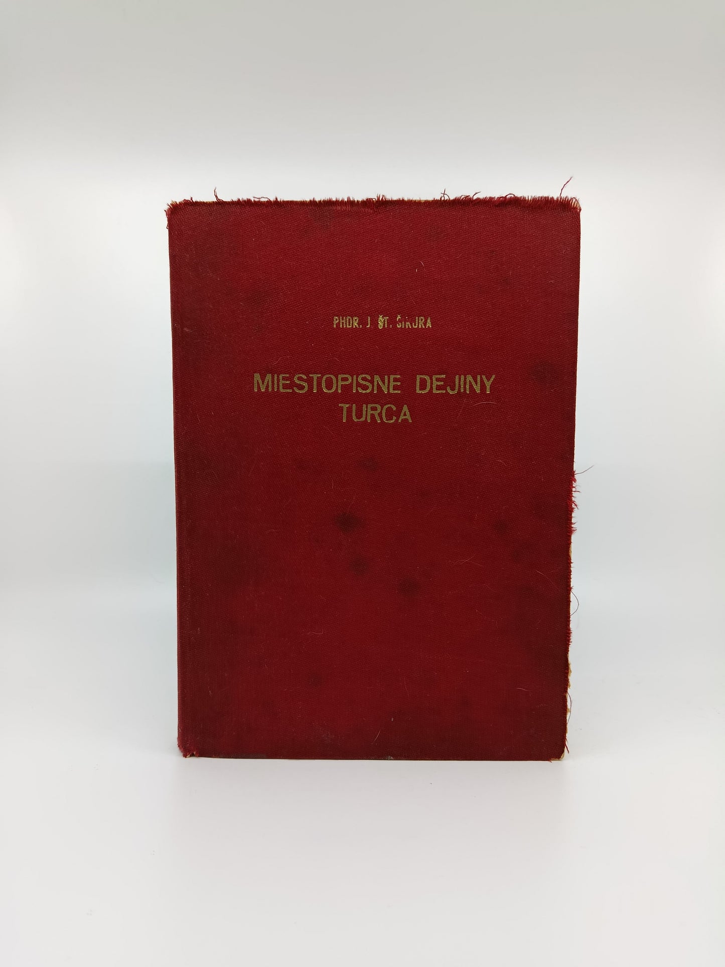 Miestopisné dejiny Turca – PhDr. J. Št. Šimura