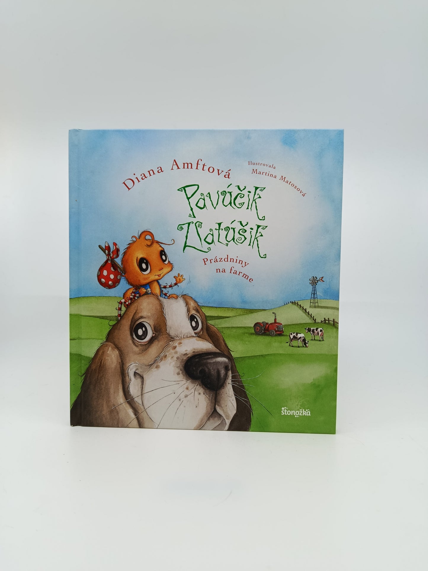 Pavúčik Zlatúšik: Prázdniny na farme - Diana Amftová