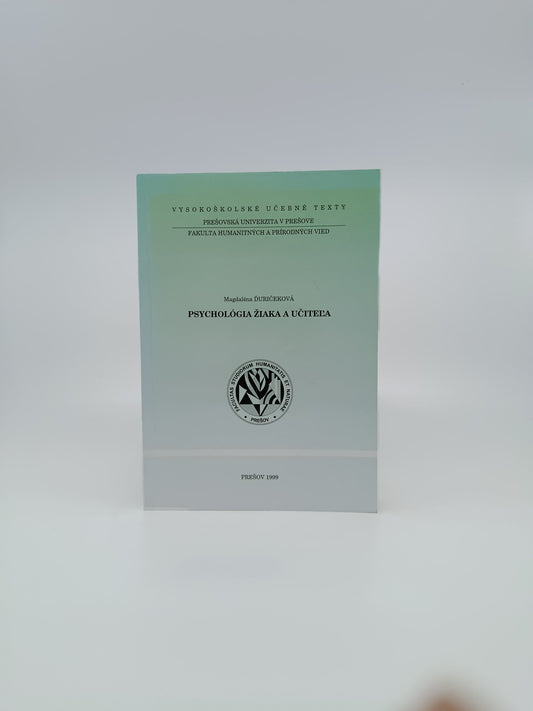 Psychológia žiaka a učiteľa – Magdaléna Ďuričeková