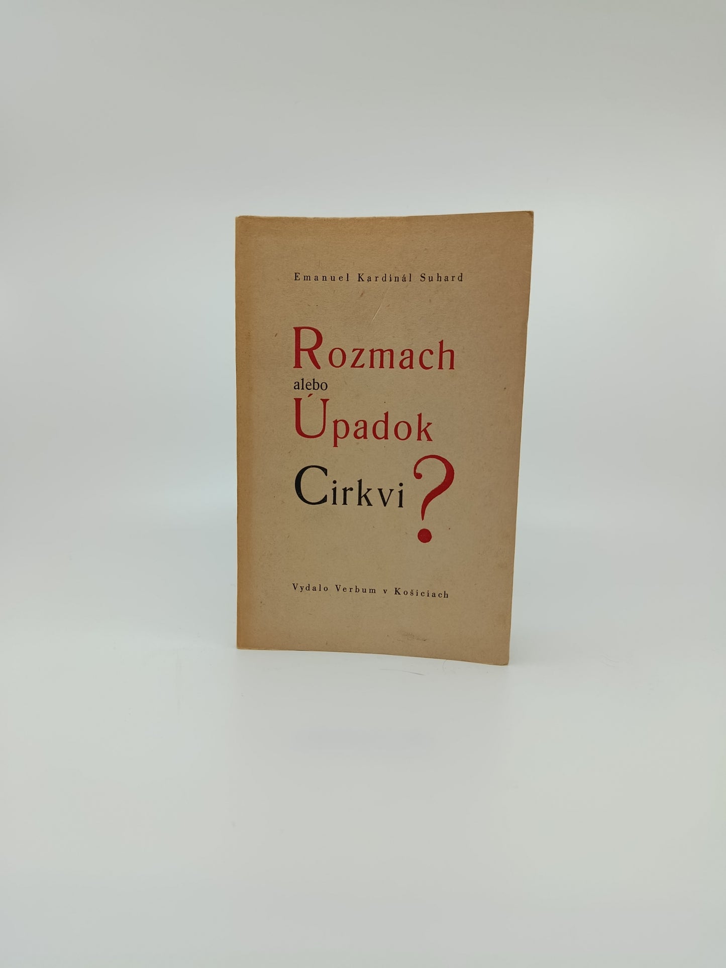 Emanuel kardinál Suhard – Rozmach alebo úpadok Cirkvi?