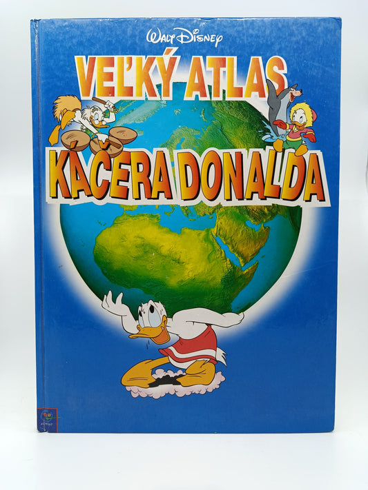 Veľký atlas Káčera Donalda – Walt Disney