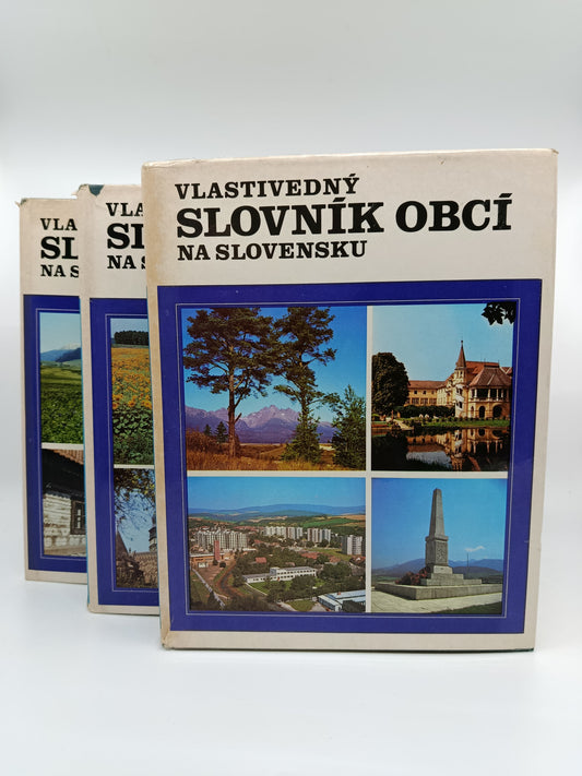 Vlastivedný slovník obcí na Slovensku I–III
