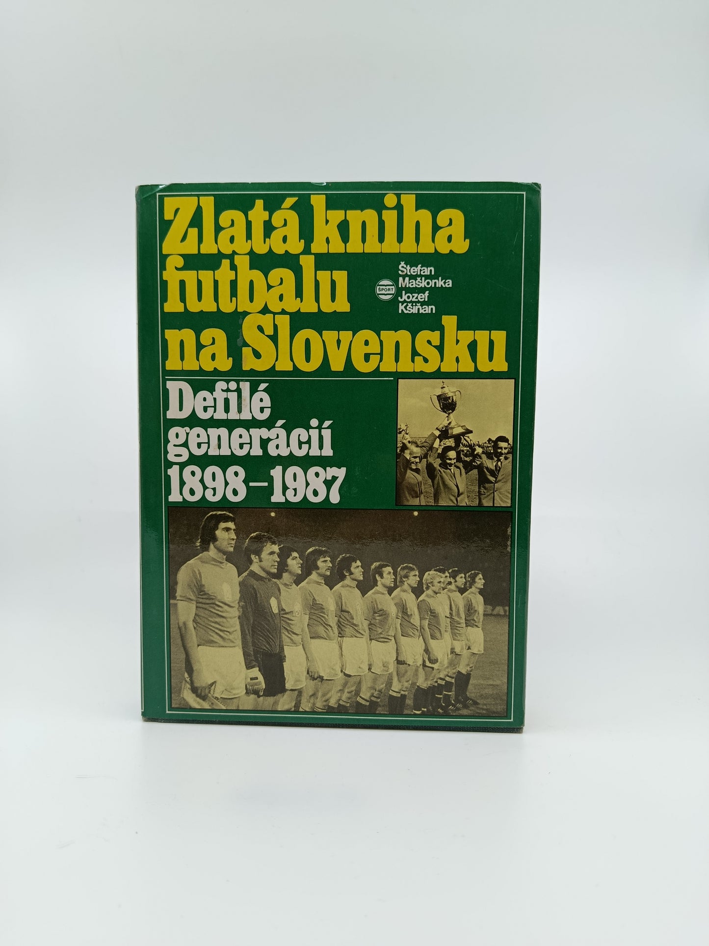 Štefan Mašlonka, Jozef Kšiňan – Zlatá kniha futbalu na Slovensku: Defilé generácií 1898–1987